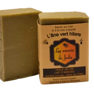 L'âne vert hilare